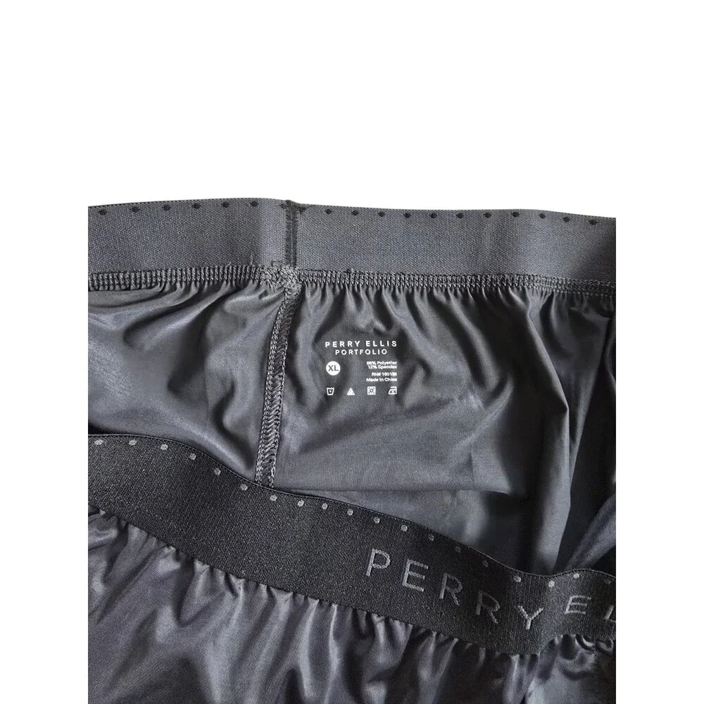 Perry Ellis Men's Luxe Solid Boxer Shorts 163009-BLEB Sz XL NWT